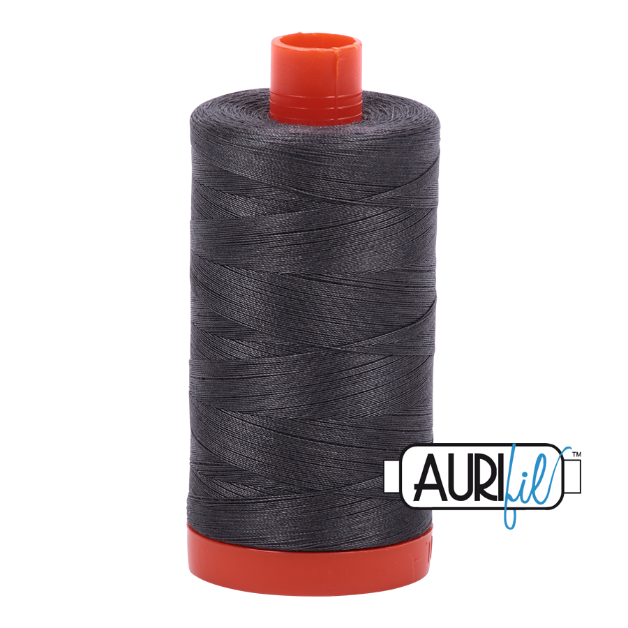 Aurifil Cotton Mako 2630 Pewter 50 wt Aurifil Cotton Mako 2630 Pewter 50 wt