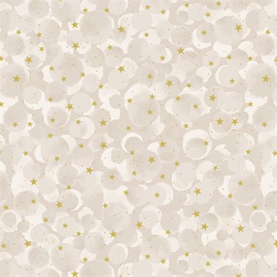 Cream and Gold Bumbleberries - Celestial by Lewis & Irene