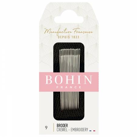 Bohin - Embroidery needles - Size 9