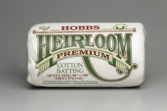 Hobbs Premium Premium 80/20 Cotton/Poly Blend Batting - Queen Size (90" x 108")
