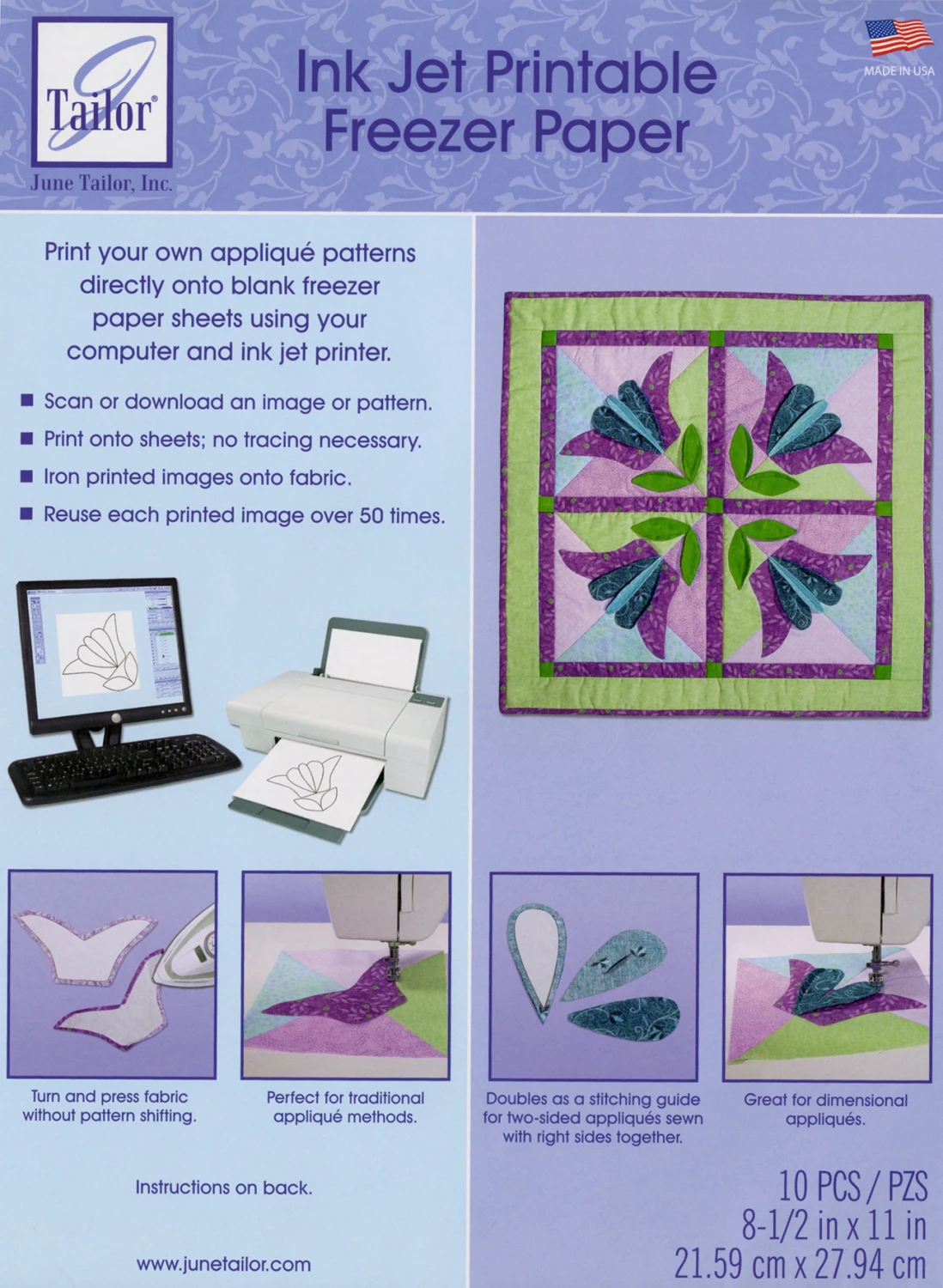 Ink Jet Printable Freezer Paper Sheets (10 count) keystonemoderncreative