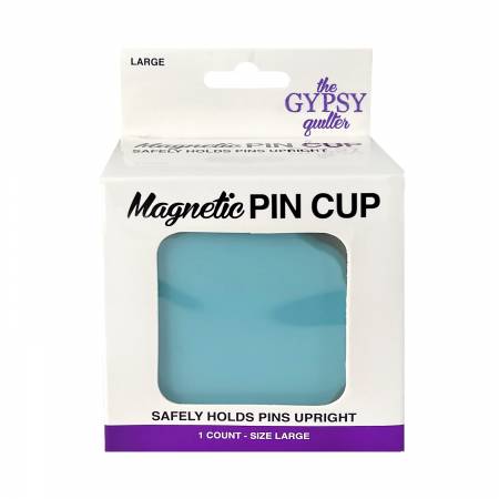 Magnetic Pin Cup Large Bohemian Blue From Gypsy Quilter By Purple Hobbies In Sewing Accessories