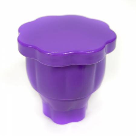 Purple Magnetic Pin Cup by The Gypsy Quilter