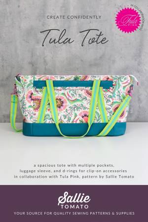 Tula Tote Pattern by Sallie Tomato with Tula Pink