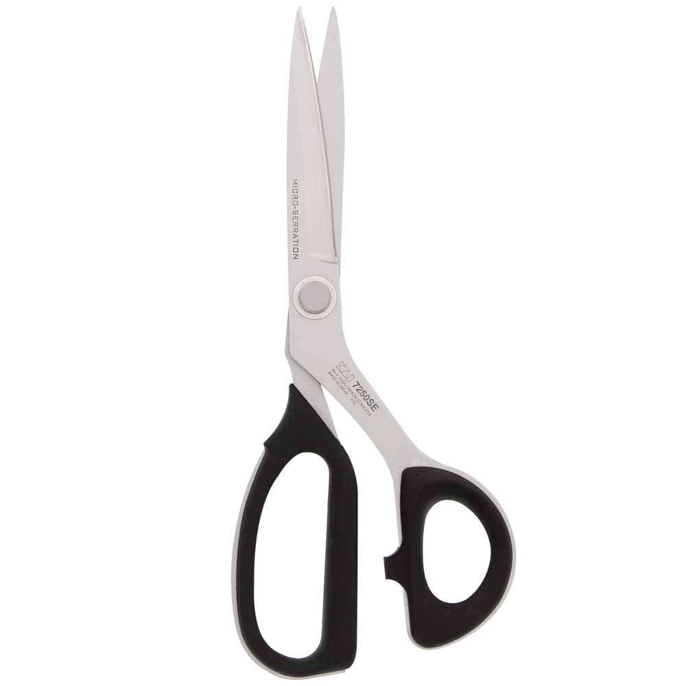 KAI 7250SE Tailor Shears - Serrated Edge - 10″ (25.4 cm) –  keystonemoderncreative