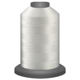Glide Polyester Thread - White (10000) - King Spool (5000m/5468yd)