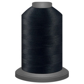 Glide Polyester Thread - Black (11001) - King Spool (5000m/5468yd)