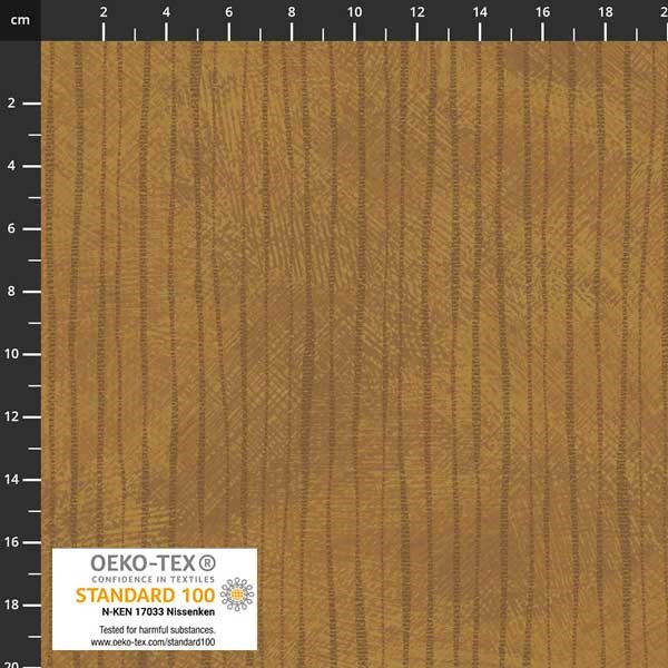 Caramel Texture Stripe (4508-306) Medley Basic by Stof - $19.96/m ($18.42/yd)