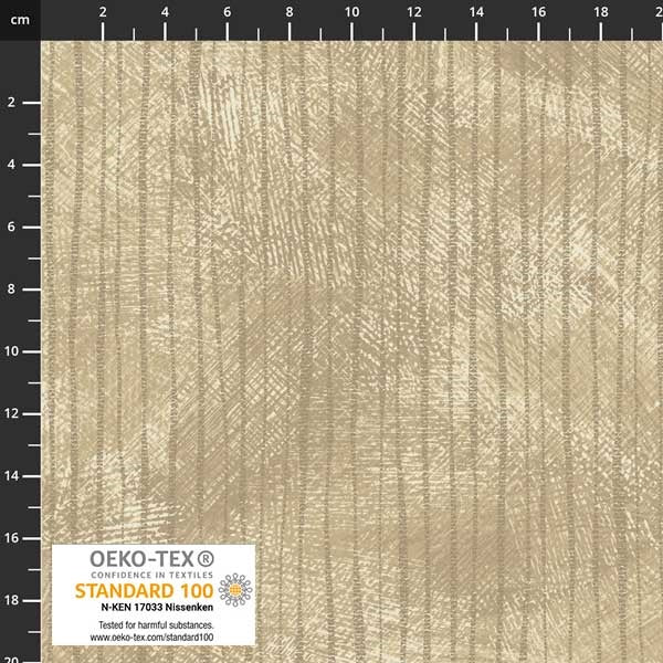 Dark Sand Texture Stripe (4508-307) Medley Basic by Stof - $19.96/m ($18.42/yd)