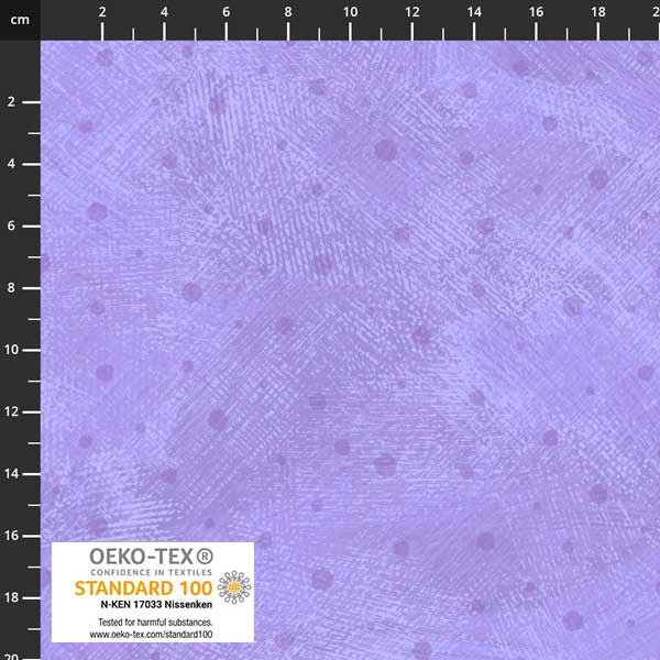 Lavender Texture Dots  (4508-403) Medley Basic by Stof - $19.96/m ($18.42/yd)