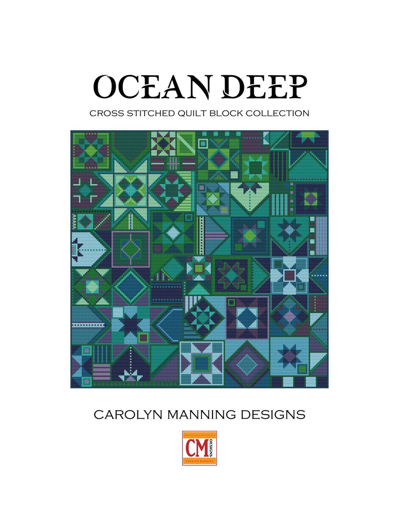 Ocean Deep by Carolyn Manning Designs - Counted Cross Stitch Kit