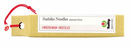 Sashiko Needles Big Eye Straight - Hiroshima Needle by Tulip