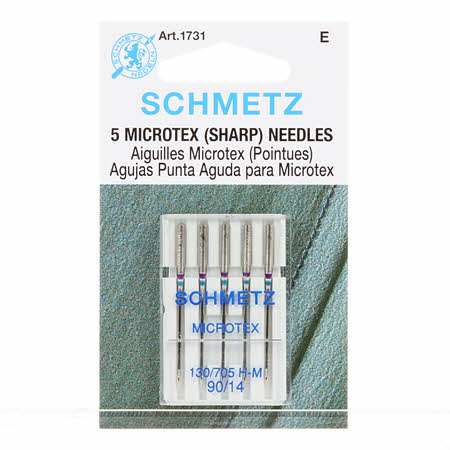 Schmetz Microtex Needles - Size 90/14