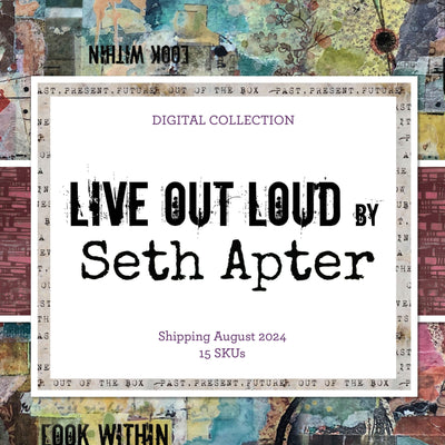 Live Out Loud by Seth Apter for FreeSpirit Fabrics
