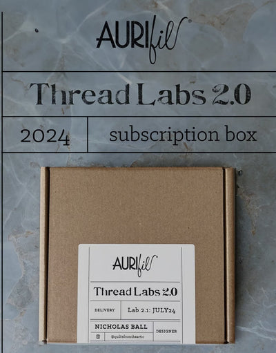 Aurifil Thread Labs 2.0 Subscription Box - July to December 2024