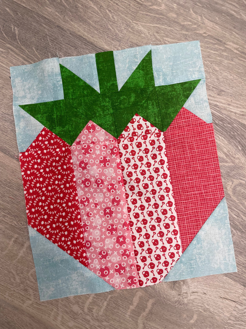 Strawberry Patch Quilt Kit