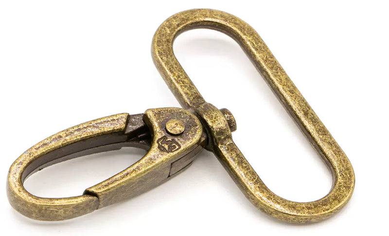 Antique Brass - 1.5" Swivel Hook by Annie