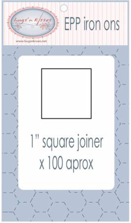 1" Square Shape EPP Iron-On Templates (100 count) from Hugs&
