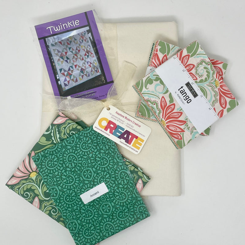 Twinkle Quilt Kit by Villa Rosa designs featuring Tango by Kate Spain for Moda Fabrics