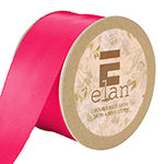 Fuchsia - Elan Double Sided (Face) Satin Ribbon - 36mm x 5m