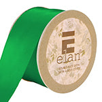 Emerald - Elan Double Sided (Face) Satin Ribbon - 36mm x 5m