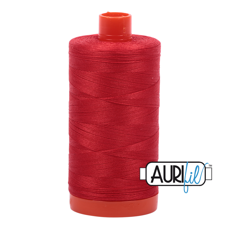Aurifil Cotton Mako Thread - Paprika (2270) - Large Spool (1300m/1422yd) - 2 for $35.98 - You save $4.00!