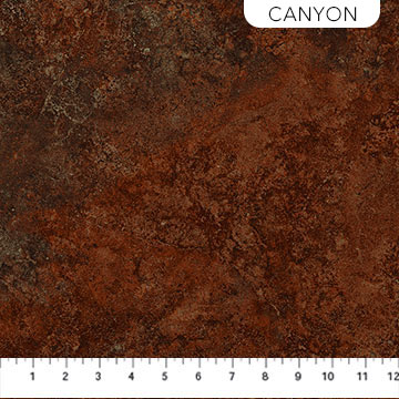 Canyon (26755-37) Sienna Marble - Stonehenge Gradations II for Northcott Fabrics - $17.96/m ($16.58/yd)