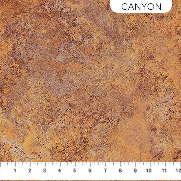 Canyon (26757-37) Slate - Stonehenge Gradations II for Northcott Fabrics