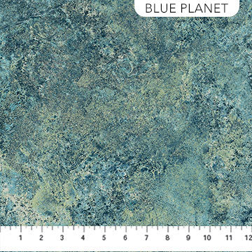 Blue Planet (26757-48) Slate - Stonehenge Gradations II for Northcott Fabrics