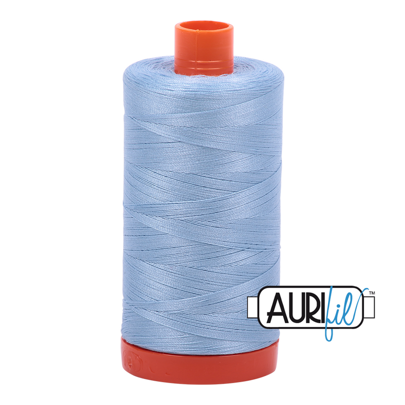 Aurifil Cotton Mako Thread - Robins Egg (2715) - Large Spool (1300m/1422yd)