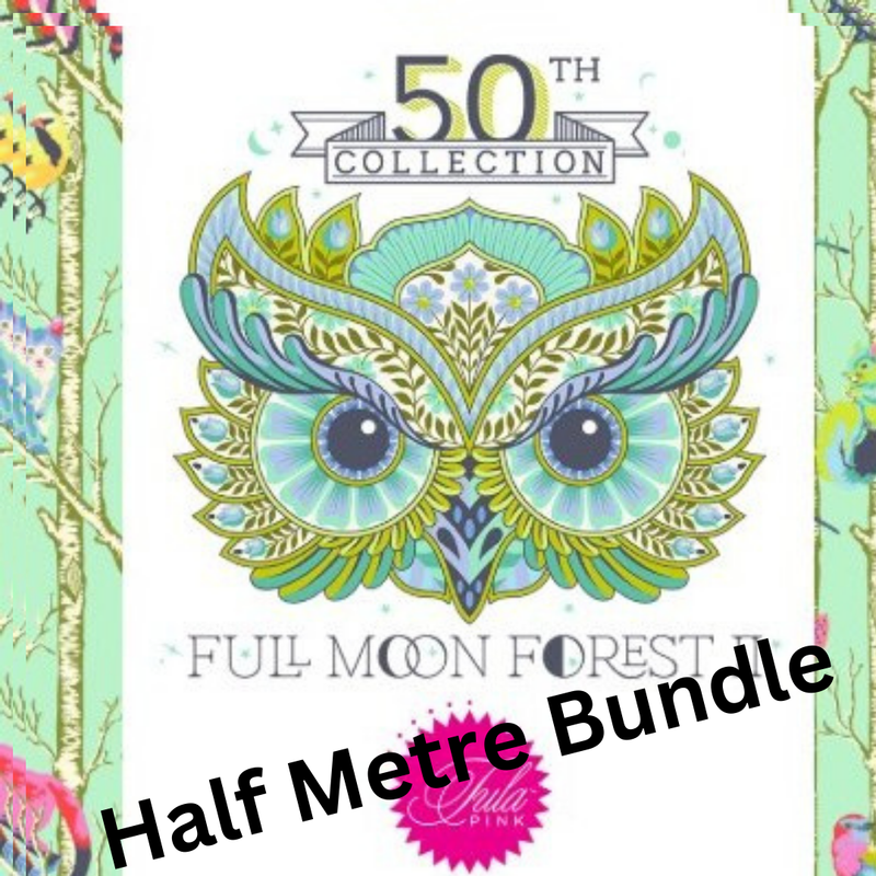 Full Moon Forest - Canadian Half Metre Bundle (12 HMs) by Tula Pink for FreeSpirit Fabrics - PRE ORDER Arrives Spring 2025