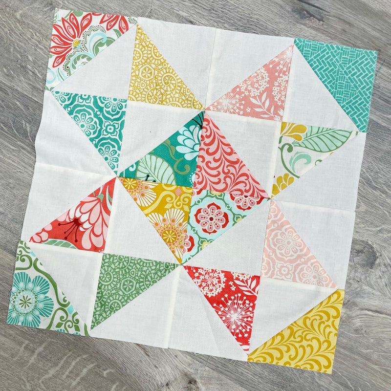 Twinkle Quilt Kit by Villa Rosa designs featuring Tango by Kate Spain for Moda Fabrics