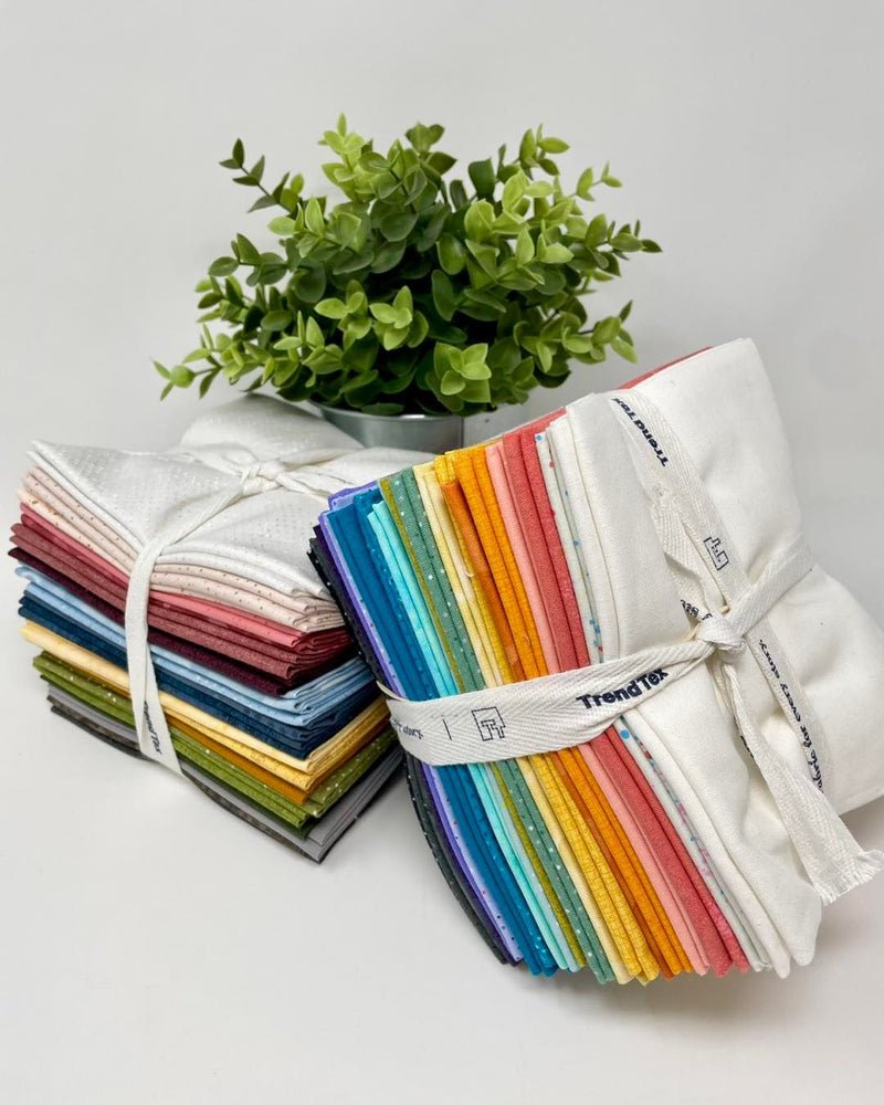 TrendTex Anything But Basic Challenge - Fat Quarter Bundle (20 FQs) - Choose Terracotta or Brights - PRE ORDER Arrives November 2024