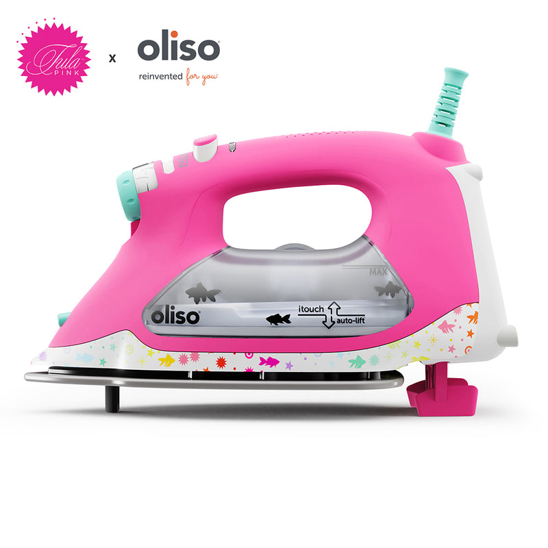 Tula Pink OLISO TG1600 Pro Plus Smart Iron - Designed for Quilters and Sewers
