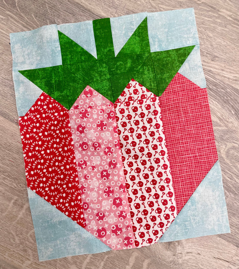 Strawberry Patch Quilt Kit