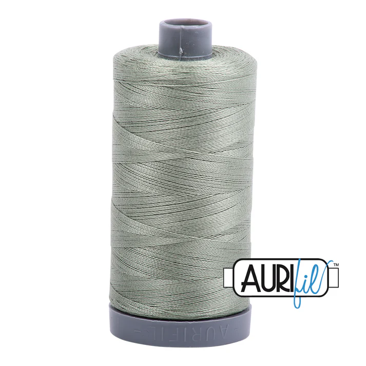 Aurifil 28wt Cotton Mako Thread - Military Green (5019) - Large Spool (750m/820yd)