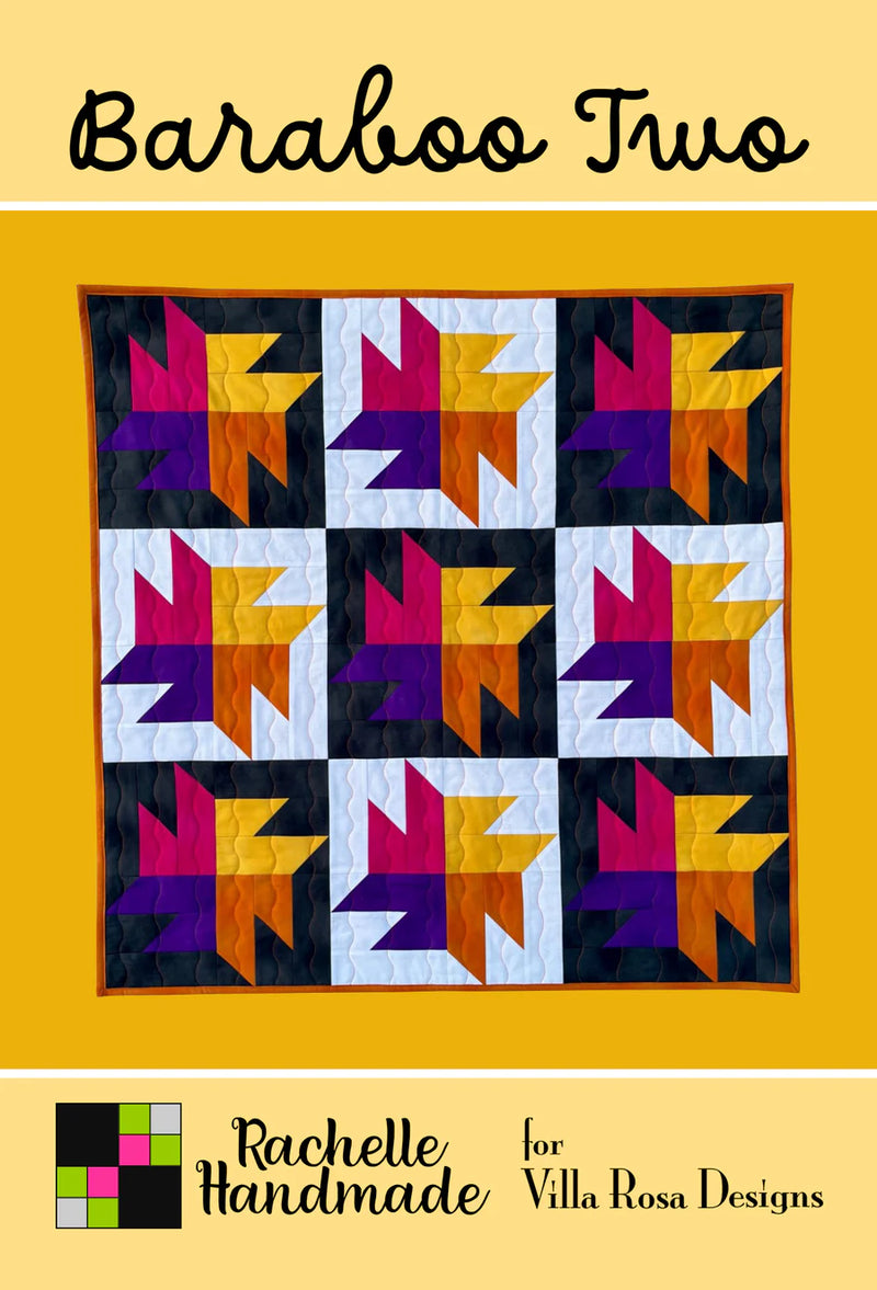 Baraboo Two Quilt Pattern by Villa Rosa Designs - $6 Each or 3 for $15