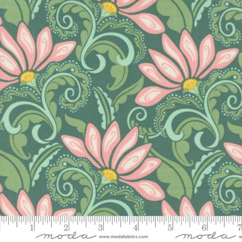 Basil - Valencia (27331-12) Tango by Kate Spain for Moda Fabrics