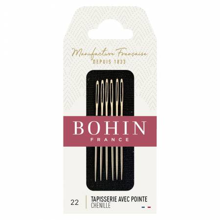 Bohin - Chenille needles - Size 22