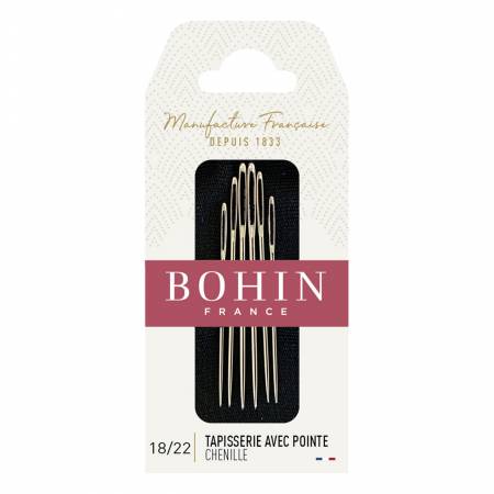 Bohin - Chenille needles -  Sizes 18 to 22