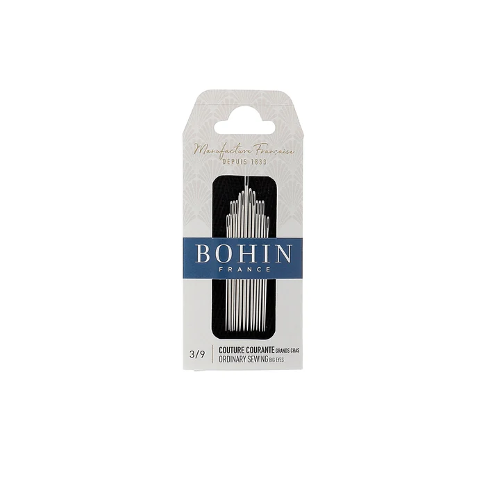 Bohin - Ordinary Sewing Needles Big Eye - Sizes 3 to 9