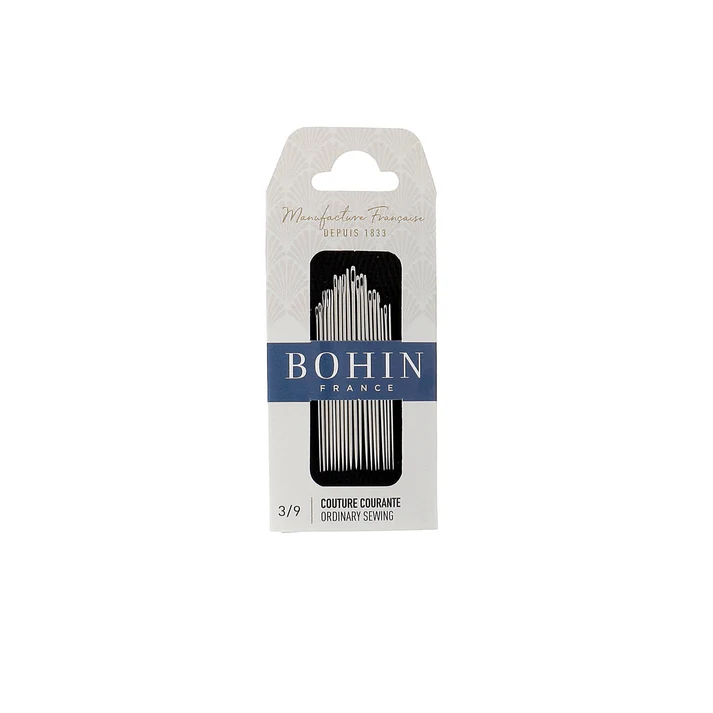 Bohin - Ordinary Sewing Needles - Sizes 3 to 9