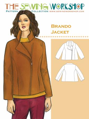 Brando Jacket Pattern by The Sewing Workshop