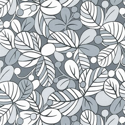 Graphite (533721-14) Leaf Me Alone - Concrete Jungle by Studio M for Moda Fabrics
