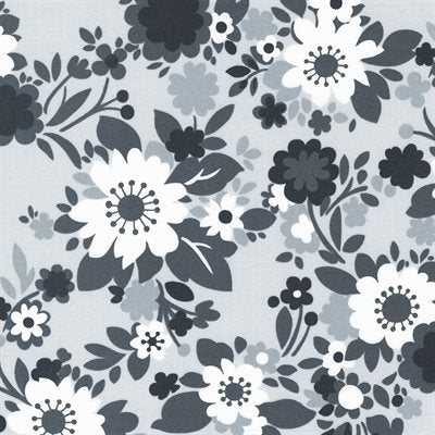 Cement (533722-12) Community Garden Florals - Concrete Jungle by Studio M for Moda Fabrics
