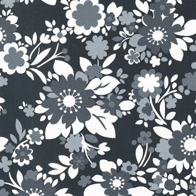 Asphalt (533722-16) Community Garden Florals - Concrete Jungle by Studio M for Moda Fabrics
