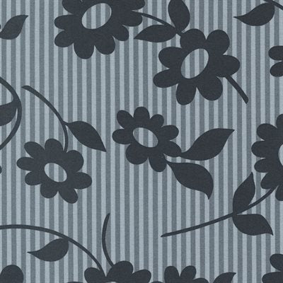 Steel (533724-13) Mod Daisy Flowers - Concrete Jungle by Studio M for Moda Fabrics