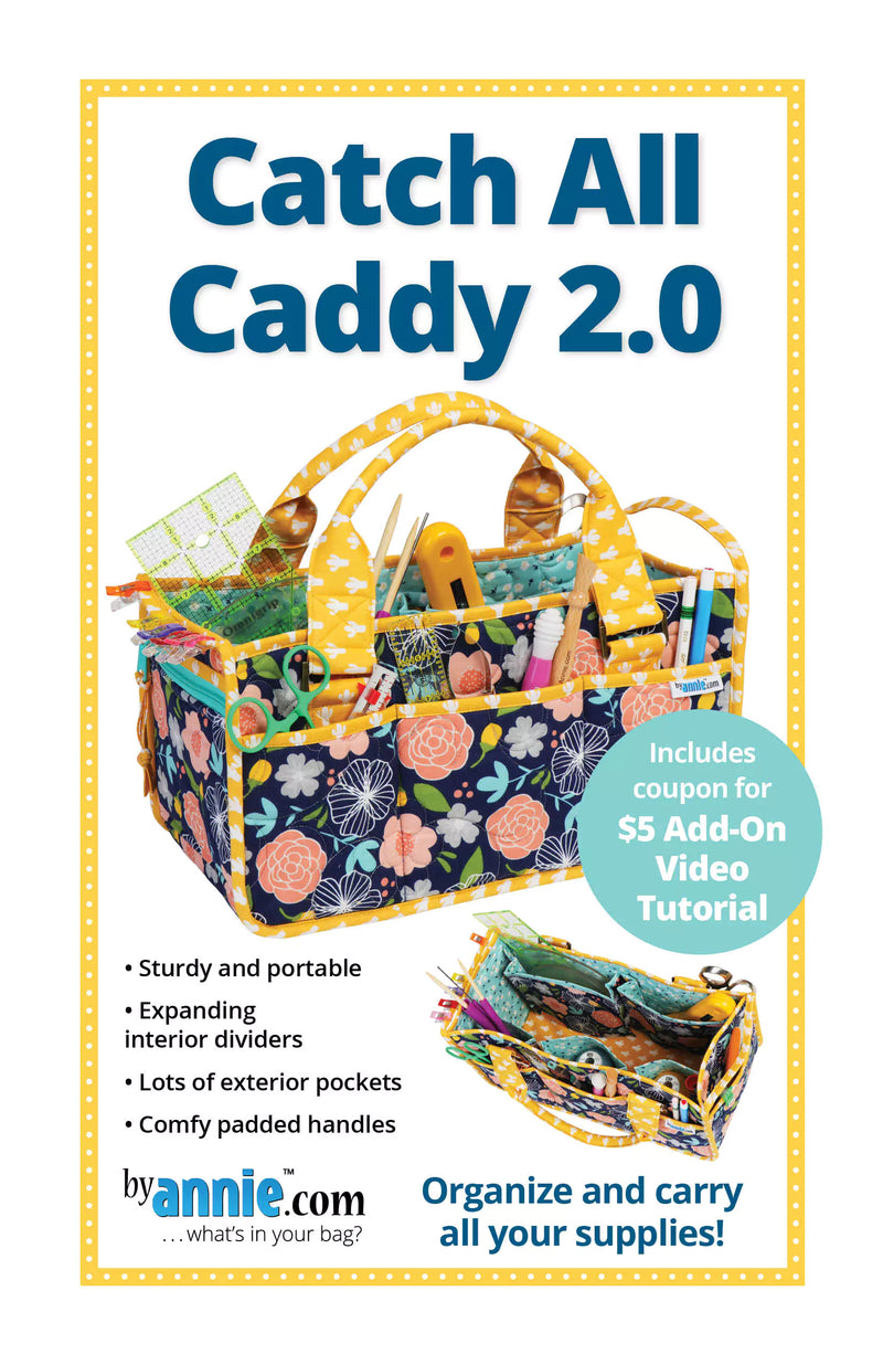 Catch All-Caddy 2.0 Pattern by Annie&