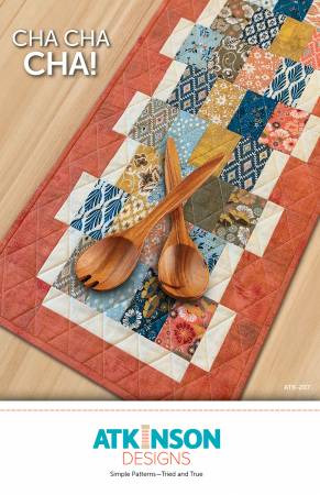 Cha Cha Cha! Table Runner Kit featuring the Folk & Lore Collection by Moda Fabrics