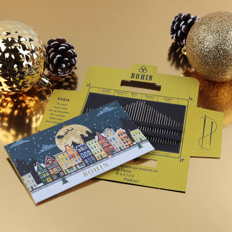 Christmas Fairy Sewing Needle Book (40 needles) by Bohin